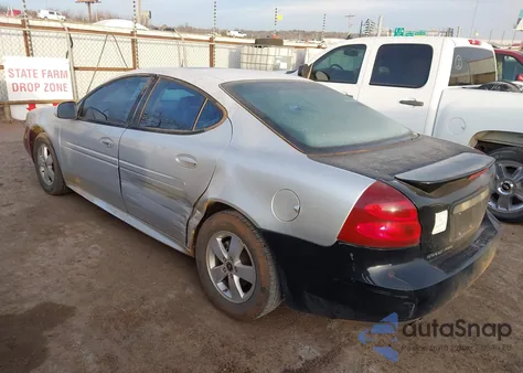 2005 Pontiac Grand Prix Gt z USA, uszkodzony, nr VIN 2G2WS522451336055